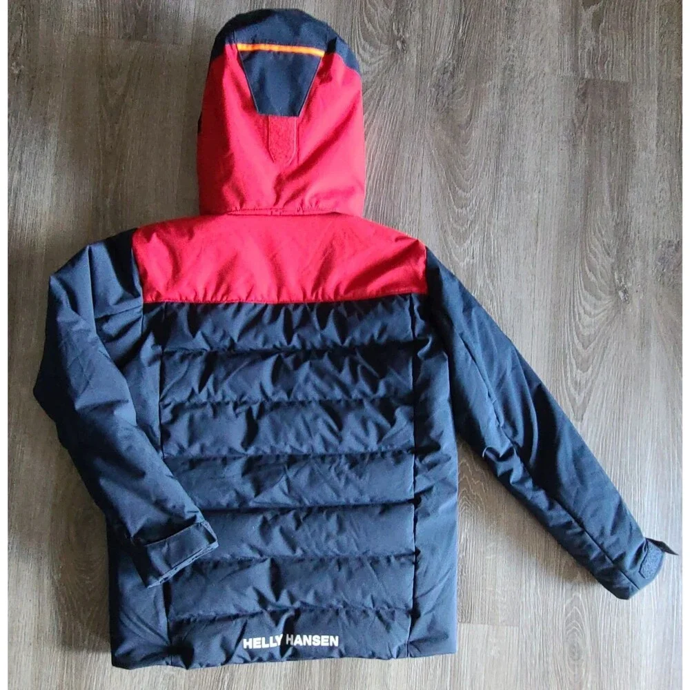 Helly Hansen Kids Ski Jacket Size 12 152 Insulated Waterproof Hooded Colorblock